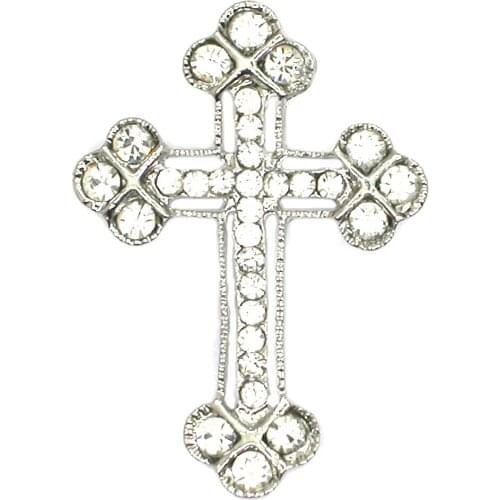 Cross Rhinestone Brooch Jewelry gift Brooches Pins & Pendant