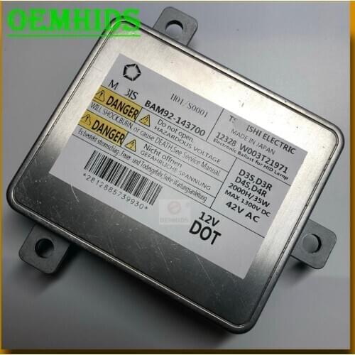BAM92-143700 OEM Xenon D3S D3R Ballast Used original OEMHIDS Headlight control unit for 11-17 Chrysler300 and 300C W003T21971