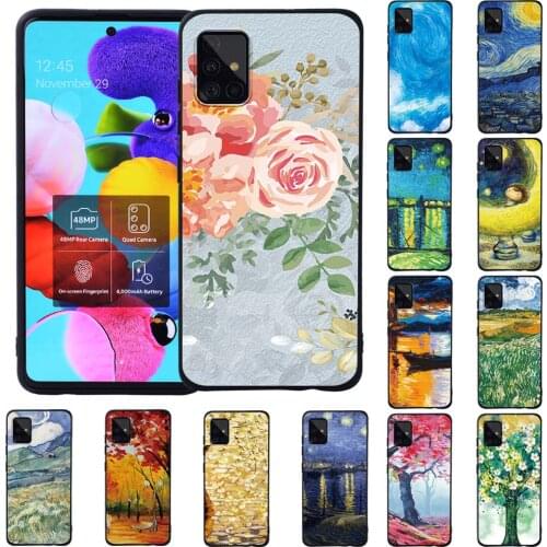 Mobile Phone Case for Samsung Galaxy A10/A20E/A30S/A40/A50/A50S/A70/A70S/A51/A71 Silicone Phone Cover Soft Case