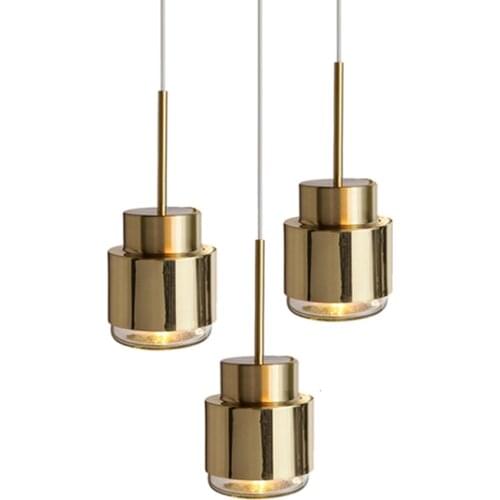 Nordic Light Luxury Pendant Lamps for Restaurant Bar Corridor Coffee Shop Clothing Shop Gold Decorative Pendant lights