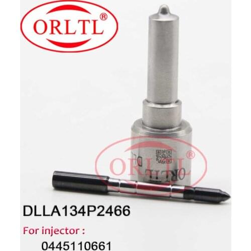 New DLLA134P2466 Common Rail Injector Nozzle DLLA 134 P 2466 Black Needle Sprayer 0 433 172 466 For Mitsubishi 0445110661