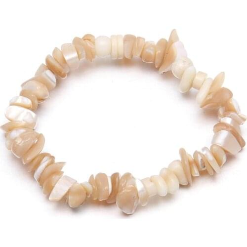 New Style Shell Bracelet Exquisite Irregular Beads For Elegant Women Love Romantic Gift Jewelry
