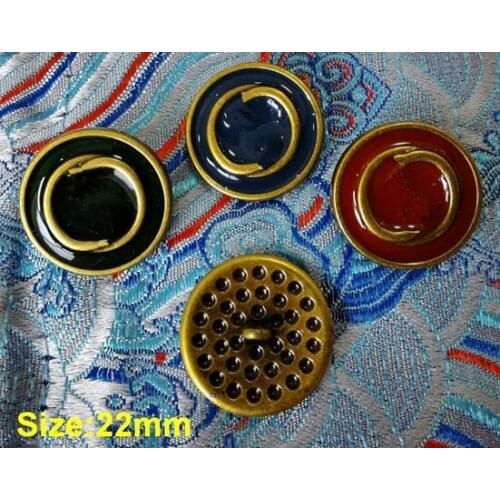Wholesale 10 pcs High-grade Metal Alloy Bronze Clothing Overcoat Jacket Buttons Coat Sweater Button Size 22mm Free shipping