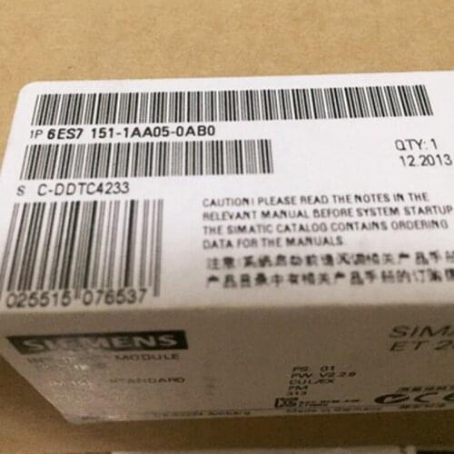 Siemens Et200s IM151-1 interface module 6ES7 151-1AA05-0AB0