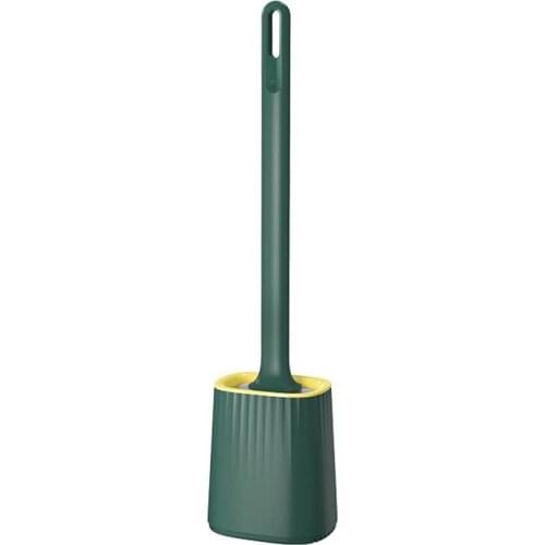 Silicone Toilet Brush Floor-standing Wall-mounted Base Cleaning Brush For Toilet Wc Bathroom Accessories Set Household Items