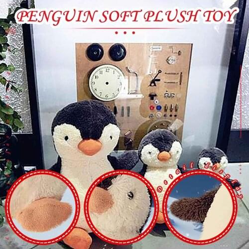 Creative Penguin Plush Stuffed Toys Cute Penguin Baby Childrens Plush Toys Appease Ragdoll Fluffy Cuddly Plush Sloth Toy