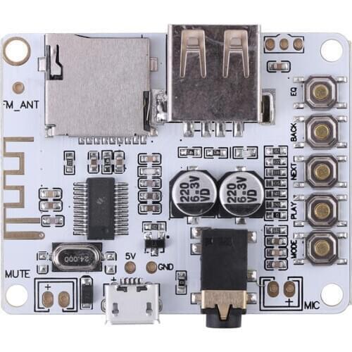 VBESTLIFE DC 5V Wireless Bluetooth 4.1 Audio Receiver Module Lossless Car Speaker Amplifier Circuit Board USB Decode playback