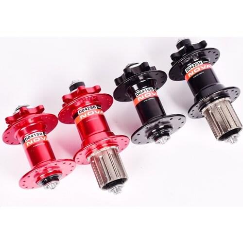 Novatec D041SB D042SB 28 32 36 Holes MTB Hubs Bicycle Hubs Mountain Bike Hub Bearing Bike Disc Brake Hub For SHIMANO 8-11 Speed