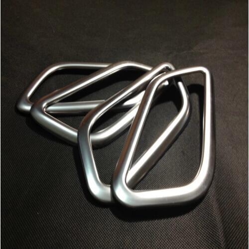 High Quality car cover stick trim ABS chrome door inner handle bowl frame lamp panel 4pcs for Chevrolet Trax 2014 2015 2016