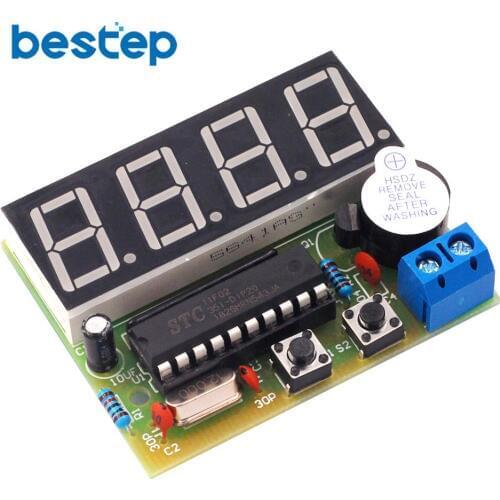 High Quality C51 4 Bits Electronic Clock Electronic Production Suite DIY Kits C51 Electronic Clock