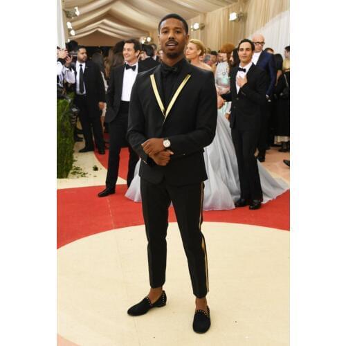 High Quality Black Groom Tuxedos Groomsmen Mens Wedding Suits Prom Bridegroom (Jacket+Pants+Tie) NO:9000