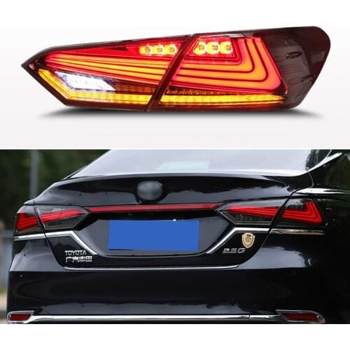 Tail Light Taillights for Toyota Camry SE XSE 2018 2019 2020 Trailer Rear Lights Led Stop Signal for Car Fog Brake Reverse Light