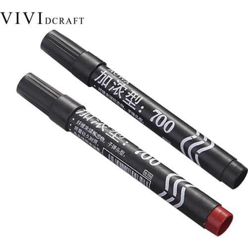 Mark Stud Indelible Marker Pen Hook Line Writing Fluency Bright Color School Office And For Students Not Officer Fade Suppl U7H4