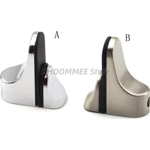 1PC Adjustable Polished Chrome Glass Shelf Support Glass Plate Carrier Holder Support Clamp Metal Bracket Brace Mount