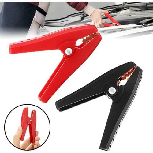 2pcs/Lot 100A Electrical Crocodile Alligator Car Battery Micro Insulated Clips Clamps Connector 90mm for Electric Project Mayitr