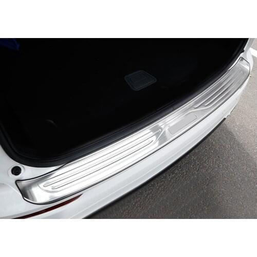 Car Accessories Stainless Steel Rear Bumper Protector Guard Plate Cover Trim For VOLVO XC60 2018 2019 2020