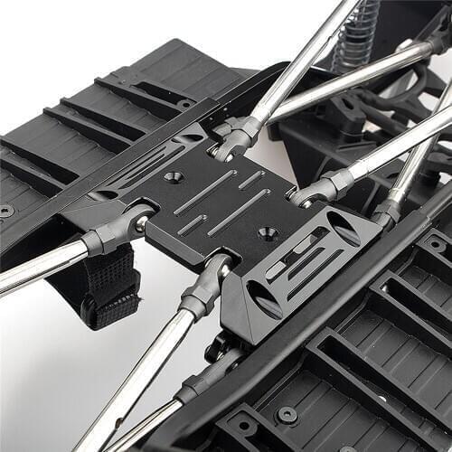 Center Skid Plate CNC Aluminum Alloy Chassis for Axial Scx10 III AX103007 RC Car Parts