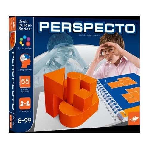 FoxMind Pal Perspecto Intelligence Developer Mind And Intelligence Board Game Award Winning Coordination And Balance Kids Gift