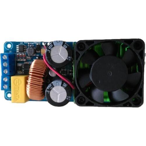 IRS2092S 500W Mono Channel Digital Amplifier Class D HIFI Power Amp Board with FAN