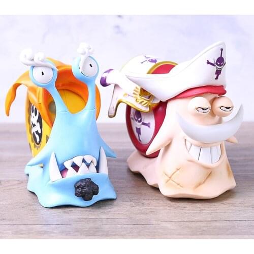 Jinbe / Whitebeard Edward Den Den Mushi Model PVC Figure Collectible Figurals Toy