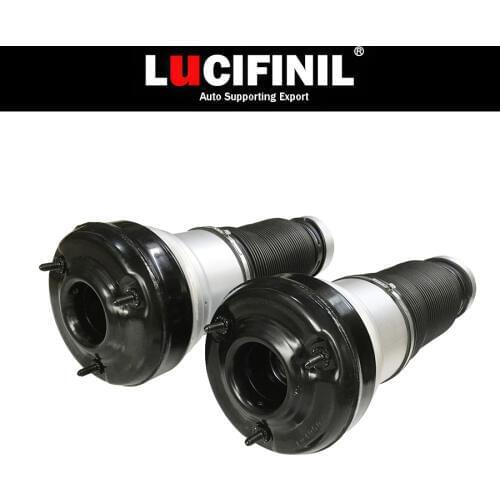 LuCIFINIL 2PCS Front Suspension Spring Bags Air Ride Fit W220 Mercedes 2203202438 2203205113