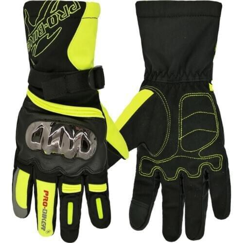 Motorcycle Gloves Off-Road Genuine Sheepskin Leather Riding Motorbike Full Finger Gloves Retro Motocross Gloves Moto Guantes