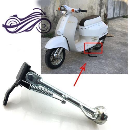 For HONDA DIO AF24 GIORNO motorcycle foot support kick stand foot side stand pad stand Iron material Side Support Side Kicksta