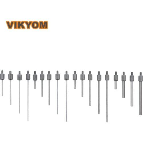 M2.5 Thread 10pcs Measuring Instruments Accessories Dial Test Indicator Gauging Tool Dialgage Flat Probe Gauge Head