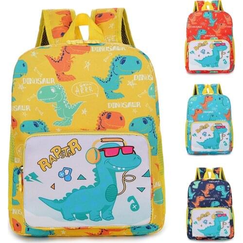 Cartoon Animal Baby Girls Boys Backpacks High Quality Kindergarten Dinosaur Schoolbag Kids Cute Backpack Children School Bags