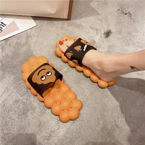 Funny Slippers Womens Footwear Family House Shoes Men Large Size 36-45 Summer Beach Slippers Man Unisex Fish Slippers Men 2021