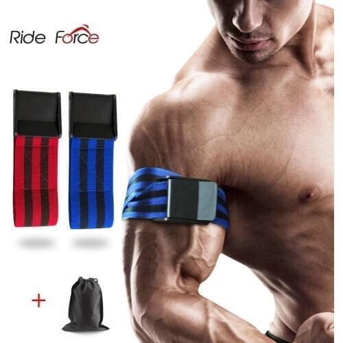 Gym Fitness Occlusion Training Bands Blood Flow Restriction Elastic Straps for Workout Crossfit Weightlifting Belt