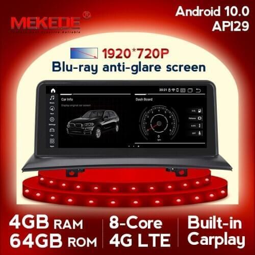1920X720! 10.25" Android 10 Car Gps dvd for BMW X3 E83 2004-2010 Built-in DSP carplay 4GB RAM 64GB ROM 4G LTE Navi palyer