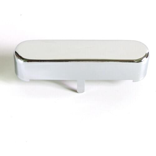 2pcs/Pack Quality Nickel silver material telel guitar pickup cover chrome Color for standard neck pickups