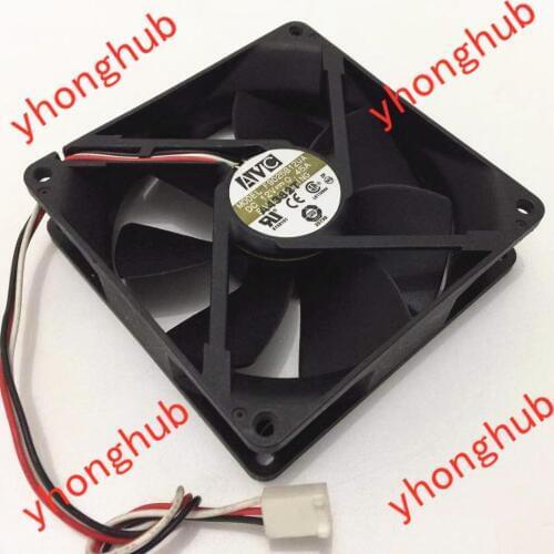 AVC F9025B12UA DC 12V 0.45A 92x92x25mm 3-Wire Server Cooling Fan