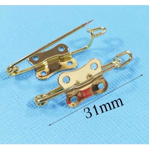 30 PCS Gold Safety Pins,knitting pin Removable Stitch Markers,Craft Sewing,Safety Pins Brooch Charms,Safety Pins for Hang Tags