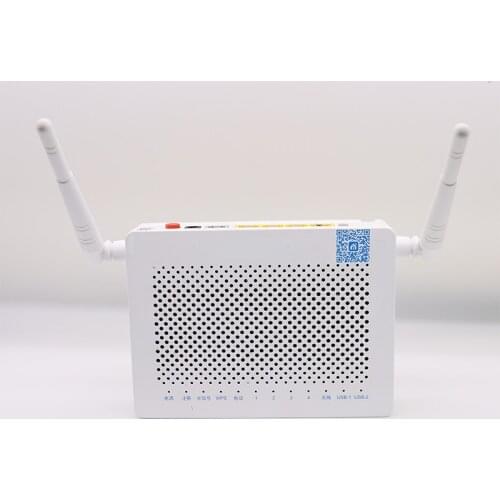 5 pcs Lot zte f673av9 4GE+LAN + Dual Band 2.4+5G WIFI 1Voice +usb GPON ONU with power FTTH F673a v9 English Firmware 5G ONT