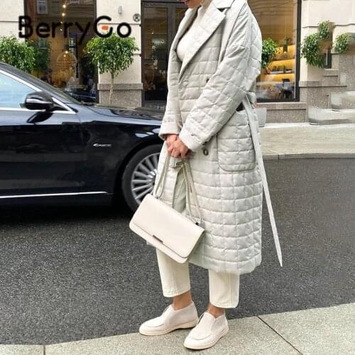 Женские парки BerryGo China At AliExpress