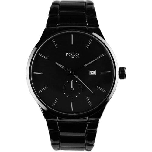 Polo Rucci 2211 Calendar Metal Men 'S Watch Case Diameter 41-45mm