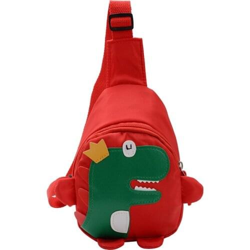 Childrens Chest Bag Baby Boys Green Dinosaur Bag Messenger Bag Leisure Cartoon Kids Cute Backpack Girls Shoulder Bags