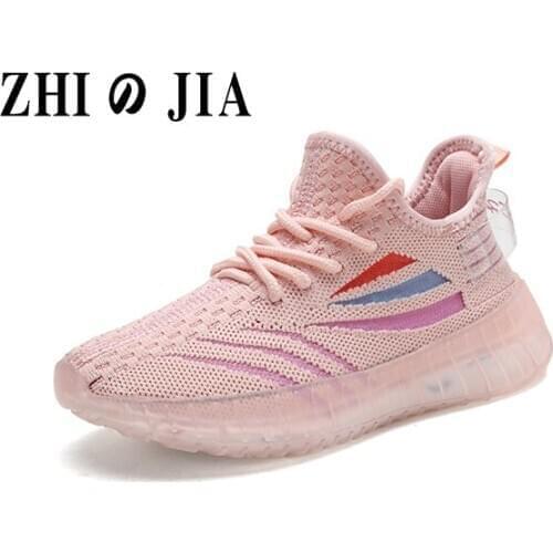 2020 New Fashion Childrens Sneakers Kids Sports Shoes For Girls Breathable Mesh Sneaker Girls tenis infanti Outdoor Kids Shoes