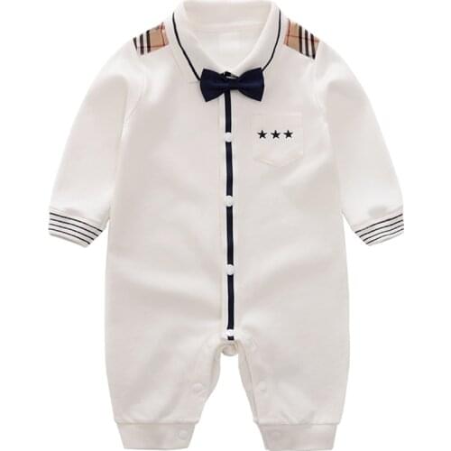 New born Boy Jumpsuits 0-24M Fashion Newborn Infant Newborn Baby Boys Romper Jumpsuit Outfits Clothes Babygrow Things Clothing