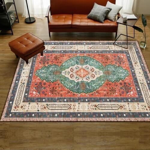 Morocco Geometric Large Carpets For Living Room Ethnic Bedroom Sofa Area Rugs Home Decorative Tapete Delicate Non-Silp Floor Mat