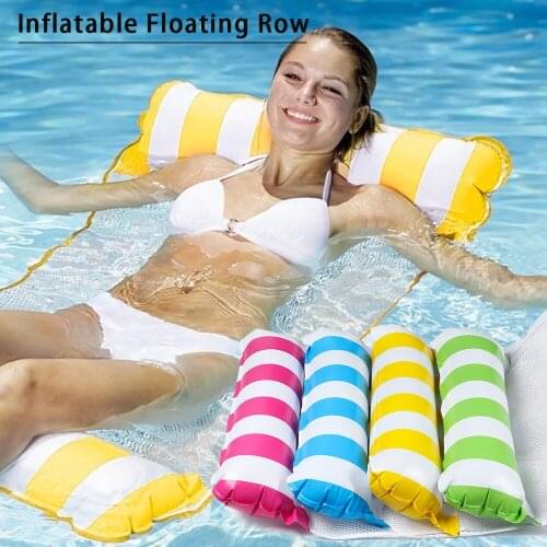 Inflatable Hammick Inflatable Floating Row Water Hammock Multifunctionnal Float Pool Bed Swimming Pool Water Sport Accessory