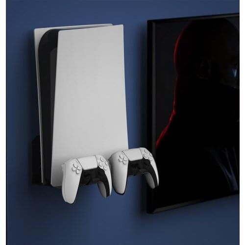 Wall Mount Bracket For PS5 Console Wall Mount Holder Game Host Rack Storage Bracket Stand Accessories