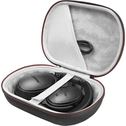 Newest Hard EVA Travel Carrying Bag Storage Case Cover for Bose QuietComfort 35, QC35, QC25, QC15 Wireless Bluetooth Headphones