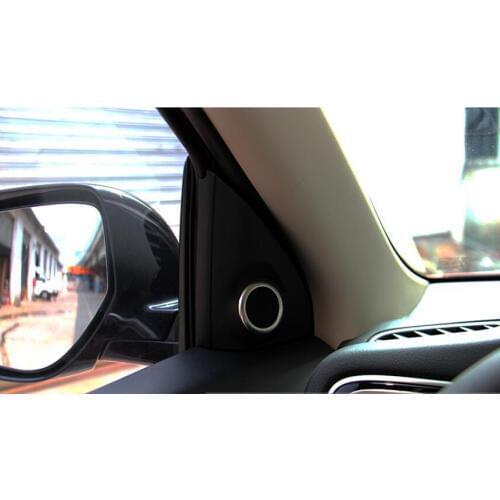 Side Door Audoi Speaker Cover Trim 2pcs For Mitsubishi ASX Outlander sport 2011-2014