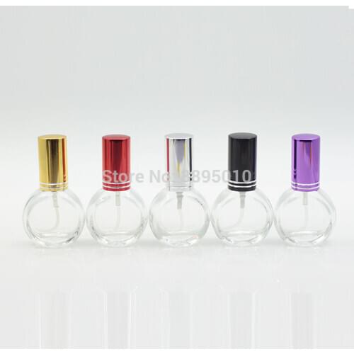 10ml Clear Glass Spray Bottle Portable Perfume Refillable Bottle Atomizer F893