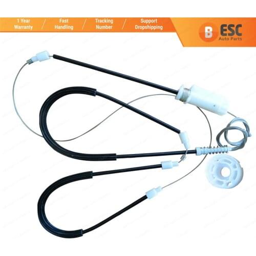 ESC EWR1008 Window Regulator Repair Kit Front Right Door for Porsche Boxster 987 2005-2012 Porsche Cayman 987 MK1 2006-2012