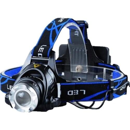Led Induction Zoom Headlamp T6 Intense Light Charging Flashlight Led Outdoor Fishing Lamp