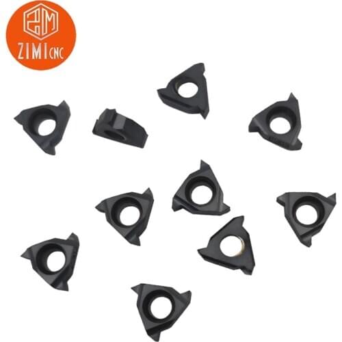 10pcs 08IR A55 LDA carbide inserts for steel, stainless steel and other materials. Machine tool processing blade